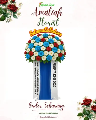 Standing Flower di Gedung Pertemuan Graha Sativa Bekasi